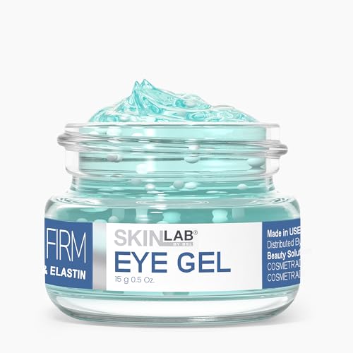 SKIN LAB Lift & Firm Eye Gel – Hydrating Gel Cream with Hyaluronic Acid for Under Eye Moisture & Smoothing, Lightweight Serum for Women & Men, 0.5 oz