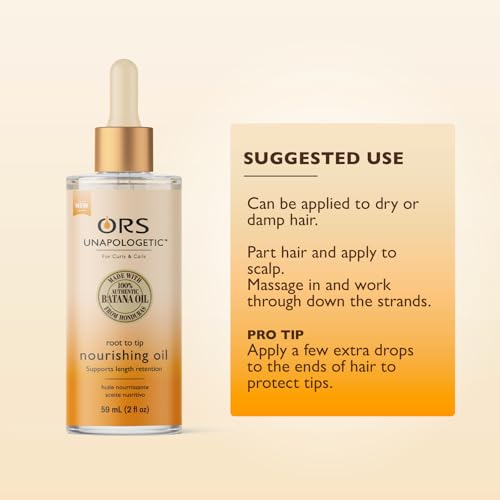 ORS Unapologetic Root to Tip Nourishing Hair & Scalp Oil 2 Ounces