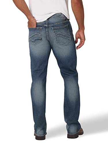 Rock & Republic Men's Mid-Rise Bootcut Jean, Denied, 36W x 30L