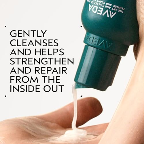 Aveda Botanical Repair Strengthening Shampoo | Strengthens and Repairs Damaged Hair | Bond-Building Shampoo | 94% Naturally Derived* | Silicone Free, 6.7 Fl Oz