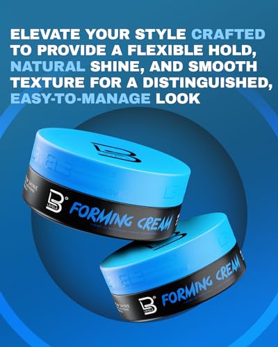 L3 Level 3 Forming Cream, Natural Look Styling, Lightweight Volume, 5 oz