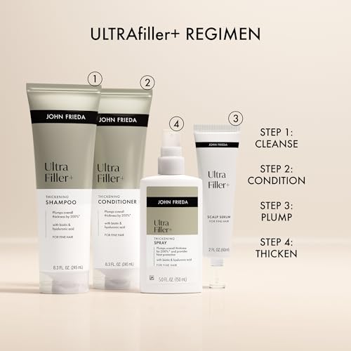 John Frieda ULTRAfiller+ Thickening Conditioner, Biotin, 8.3 fl oz