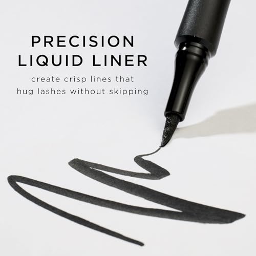 tarte sex kitten liquid liner – Liquid Eyeliner Pen with Castor Oil for Bold, Nourished Lashes, Waterproof, All-Day Wear, Easy to Apply, Vegan & Cruelty-Free, full size, black