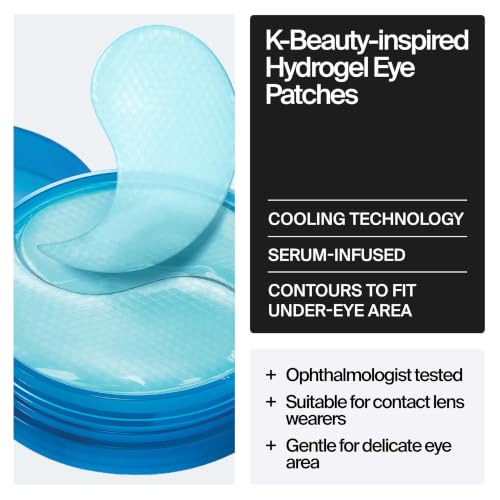 Neutrogena Hydro Boost Hydrogel Eye Patches, 10 Pairs, Fragrance-Free