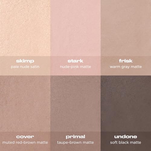 URBAN DECAY Neutral Matte Eyeshadow Bundle - Naked 2 Basics Eye Palette (Taupe & Brown Mattes) + Waterproof Eyeshadow Primer Potion Original - Crease-free Makeup Look