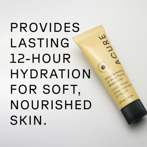 Acure Ultra Hydrating 12 Hour Facial Cream - Vegan - 1.7 fl oz
