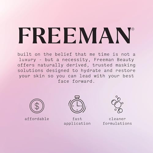 Freeman Exotic Blends French Pink Clay Peel Off Face Mask, 6 fl oz
