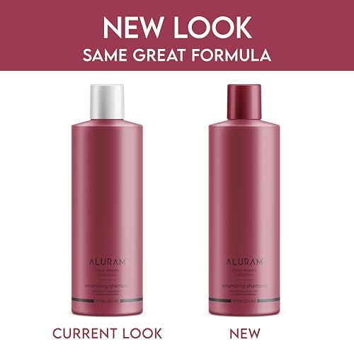 ALURAM Volumizing Shampoo, Non-Drying Gentle Cleanser Adds Body & Fullness for All Hair Types, 12 Fl Oz
