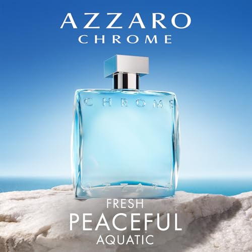 Azzaro Chrome Eau de Toilette Fresh Aquatic Men's Cologne