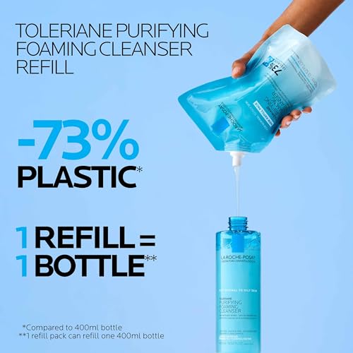 La Roche-Posay Toleriane Purifying Foaming Facial Cleanser, 13.52oz