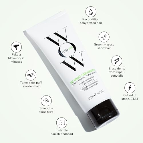 COLOR WOW One Minute Transformation – Frizz Control Styling Cream