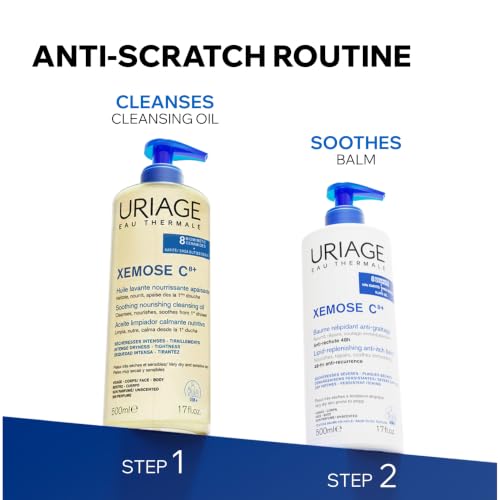 Uriage Shower Oil Xemose C8+ Face & Body Anti-scratch Wash