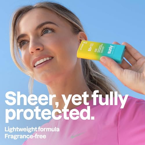 ATTITUDE Face Sunscreen Stick SPF 50, Broad Spectrum Zinc Oxide, EWG Verified, Non-Nano, Lightweight Non-Greasy, Vegan, Unscented, 0.53 oz