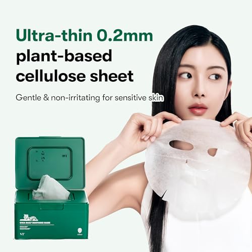 VT COSMETICS CICA Daily Soothing Mask, 30 Sheet