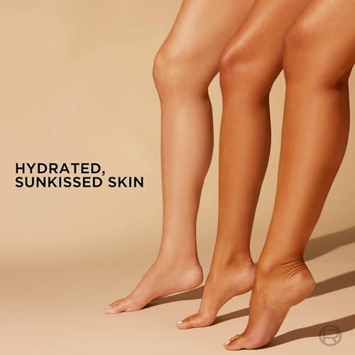 L'Oreal Paris Sublime Bronze Hydrating Self Tanning Serum-In-Lotion, Self Tanner for Face and Body with Coconut Water and Hyaluronic Acid, Provides Natural-Looking Color & 72 HR Hydration, 5 Fl Oz