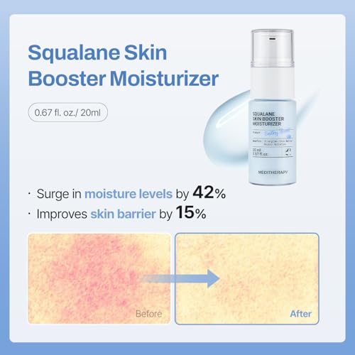 MEDITHERAPY Gentle Boost Kit – Korean Skin Care Set with Retinal & Hyaluronic Acid Serum & Squalane Moisturizer, Anti-Aging & Hydrating Routine, Beginner-Friendly, Travel & Gift