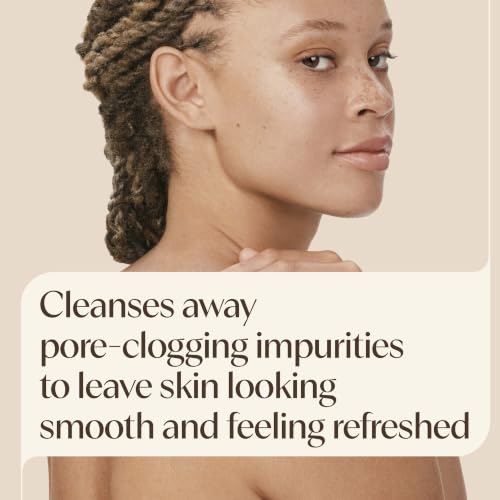 Aveeno Positively Radiant Skin Brightening Exfoliating Daily Face Wash Scrub, Gentle with Moisture-Rich Soy Extract, Helps Improve Skin Tone & Texture, Oil- & Soap-Free, Hypoallergenic, 5 Oz