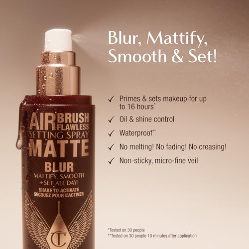 Charlotte Tilbury Airbrush Flawless Matte Setting Spray – Waterproof