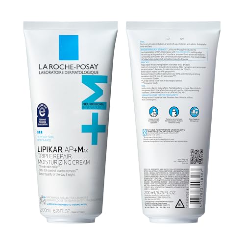 La Roche-Posay Lipikar AP+MAX Triple Repair Moisturizing Body Cream, 6.7oz