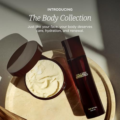 Colleen Rothschild The Ritual Body Oil with Safflower & Baobab - Fast-Absorbing Lightly Aromatic Luxury Treatment for Glowing Soft Skin