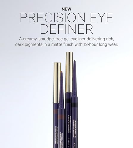 Kevyn Aucoin Precision Eye Definer + brush, black (kohl) color: Eyeliner pencil, self-sharpening, smudge-free. Easy precise application. 12-hour long-wearing. Define eyes for sharp and smooth lines