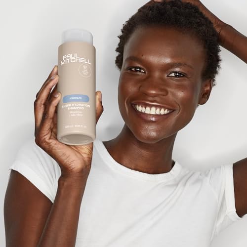 Paul Mitchell Sheer Hydration Shampoo, Moistures + Adds Shine, For Dry Hair, 10.14 fl oz, Packaging may vary
