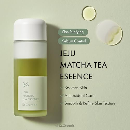 Dr.Ceuracle Jeju Matcha Tea Essence, Calming Milky Toner 5.07 fl. oz.
