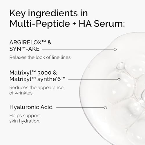 The Ordinary Age Support Set - 3-Step Anti-Aging Skin Regimen with Multi-Peptide + HA, Multi-Peptide Eye Serum, and Natural Moisturizing Factors + PhytoCeramides | Skincare Set