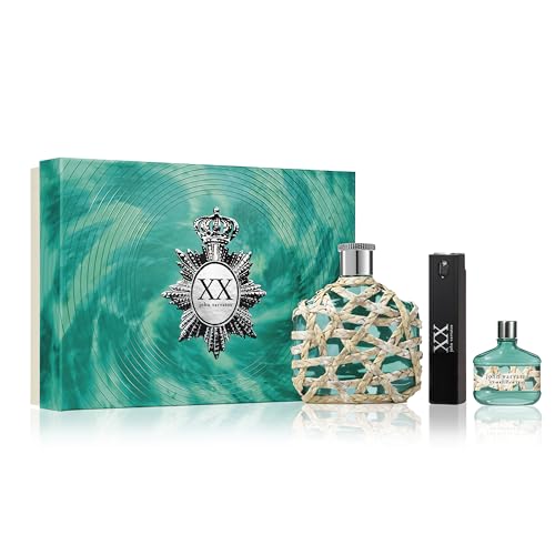 John Varvatos XX Artisan Teal Eau de Toilette 3-Piece Gift Set for Men