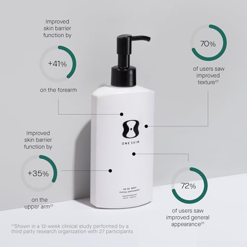 oneskin OS-01 BODY Topical Supplement Moisturizer | Age Reversal, 8.45 Oz