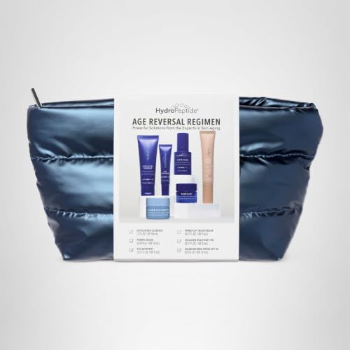 HydroPeptide Age Reversal Regimen Anti-Aging Travel Kit, Daily Skincare Set