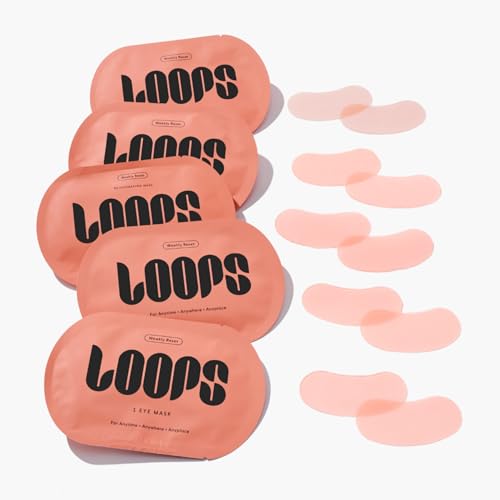 LOOPS Weekly Reset - Rejuvenating Hydrogel Korean Eye Mask Kit, 5pc