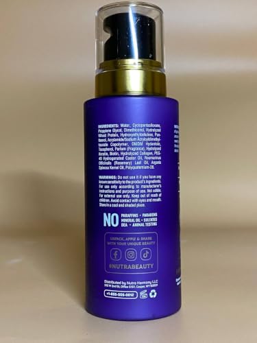 Hydrating Hair Serum for Dry & Frizzy Hair – Leave-In Split End Repair 5 oz