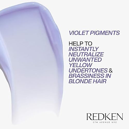 Redken Blondage Purple Conditioner – For Blonde Hair, 10.1 Fl Oz