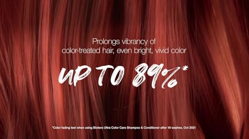 Biotera Ultra Color Care Conditioner for Vivid Color-Treated Hair - Protects & Extends Vibrancy with Coconut & Orchid Extract, Enhances Shine & Softness, Sulfate-Free, Vegan, 15.2 Fl Oz