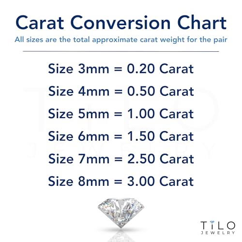 14k Yellow Gold Solitaire Round Cubic Zirconia Stud Earrings Screw-back 4mm