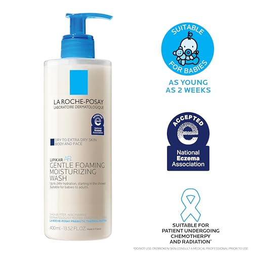 La Roche-Posay Lipikar AP+ Gentle Moisturizing Body Wash, 13.52oz