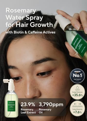 AROMATICA Root Enhancer Rosemary Water for Hair Growth spray