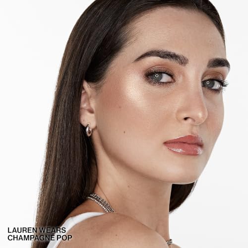 Smashbox X BECCA Shimmering Skin Perfector Pressed Highlighter | Luminous Glow + Buildable, 0.25 Ounce, Champagne Pop