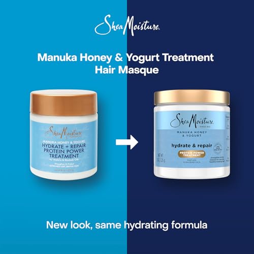 Shea Moisture Hydrate & Repair 2-Pack, Manuka Honey & Yogurt, 8 Oz Ea