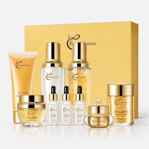 Snail Mucin Facial Skincare Set for Women, Suitable for All Skin Types - Deep Moisturizing & Nourishing with Collagen, Birthday & Valentine's Day Gift - Anti-aging Skin Care Set, Face Kits Daily Care