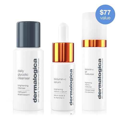 Dermalogica Daily Brightness Boosters, Vitamin C Brightening Skincare Kit