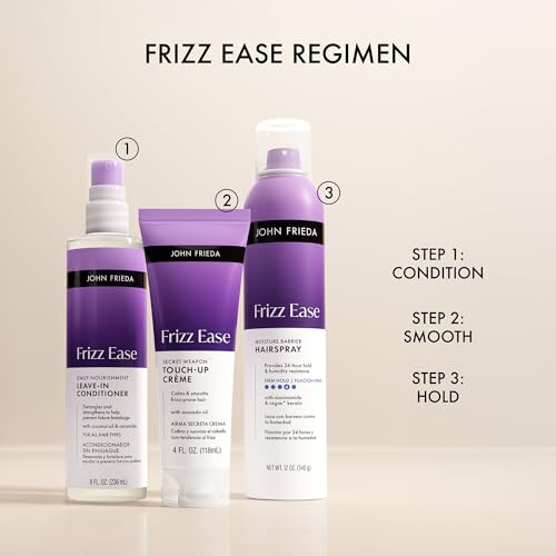 John Frieda Frizz Ease Secret Weapon Smoothing Hair Creme, 4 fl oz
