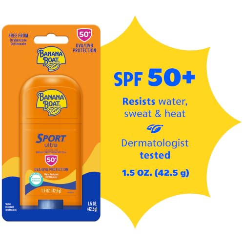 Banana Boat Sport SPF 50 Sunscreen Stick, 1.5 oz