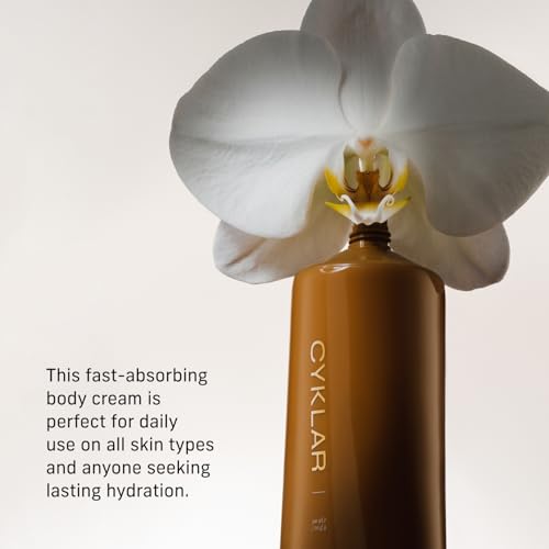 CYKLAR Hydrating Body Cream, 48-Hr Moisture & Non-Greasy - Vanilla Verve