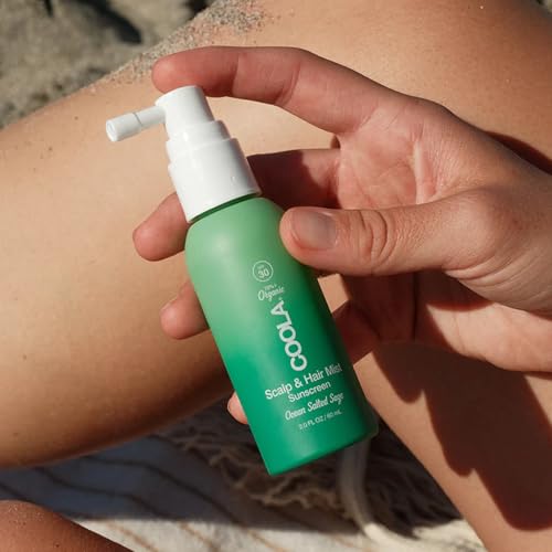COOLA Scalp and Hair Spray Sunscreen SPF 30 Mist, 2 fl oz