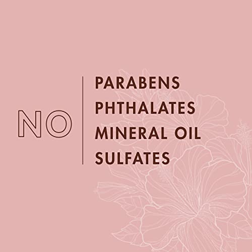 Shea Moisture Coconut & Hibiscus Massage Oil and Body Oil for Dry Skin, Bath Oil with Coconut Oil and Vitamin E Oil for Skin, 8 oz