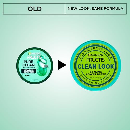 Garnier Fructis Style Pure Clean Finishing Paste, 2 Oz, 1 Count (Packaging May Vary)
