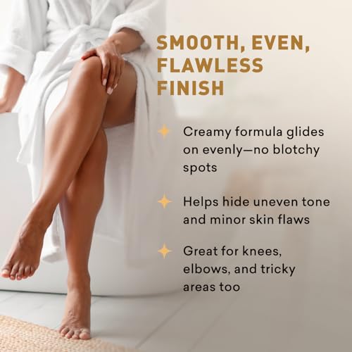 Sunless Tanning Lotion Dark Tones | Indoor Self-Tanner | Dark Tanning | Body Tanning Lotion | Sun Kiss Glow | Self-Tanning Lotion with Bronzer | Just Nutritive | 8 Oz