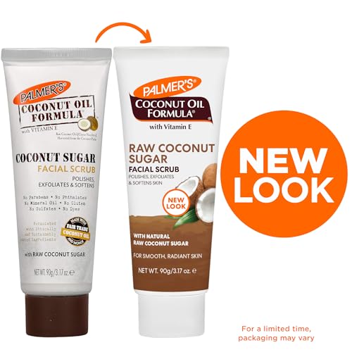 Palmer's Coconut Sugar Facial Scrub Exfoliator with Chamomile (3.17 Oz)